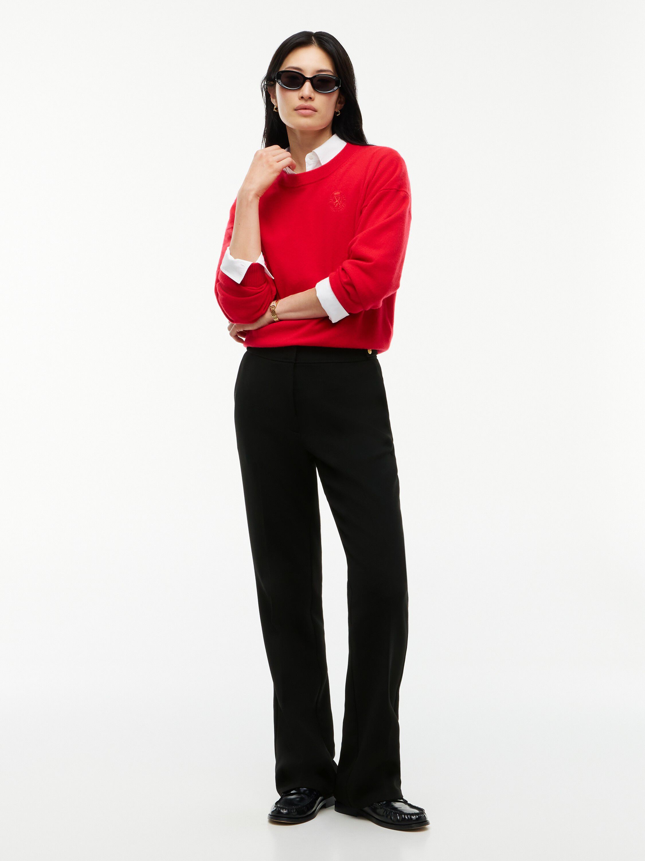 PUNTO GOLD BUTTON SLIM BOOTCUT