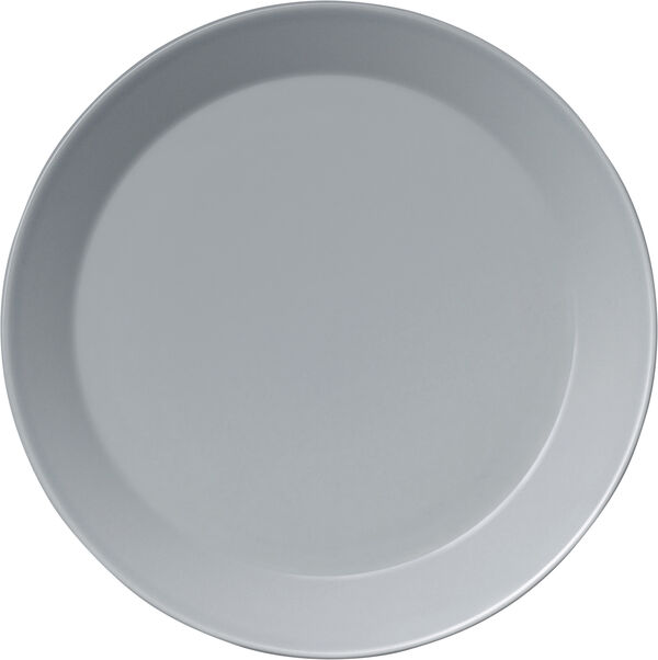 Teema 23 cm tallerken perlegrå
