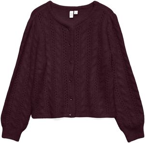VMGABRIELLE LS O-NECK CARDIGAN BTQ