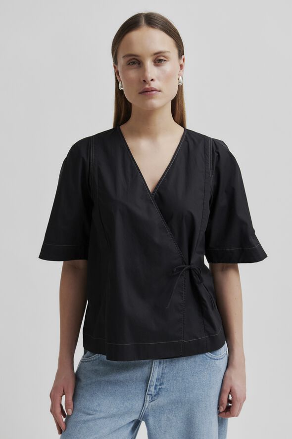 Pera Wrap Blouse