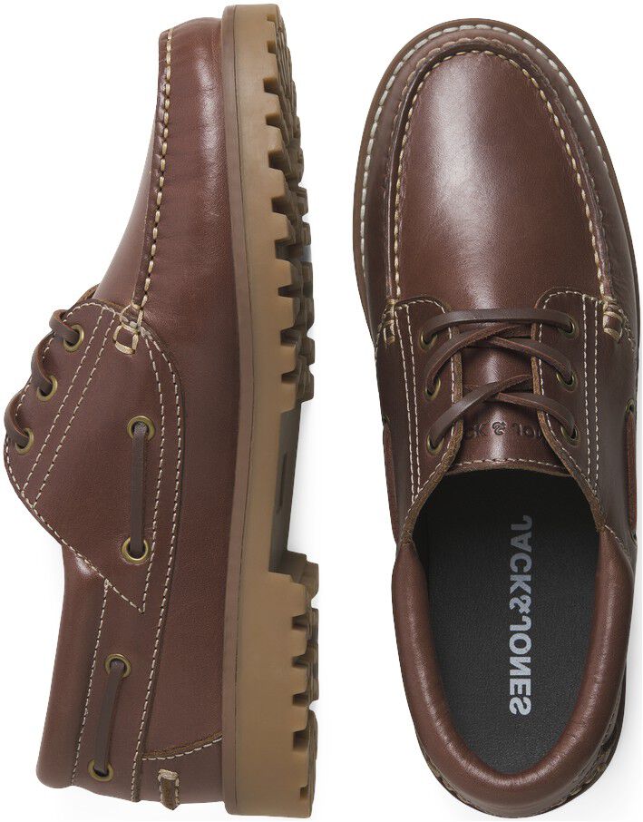 JFWBROOKLYN LEATHER BOAT SHOE LN