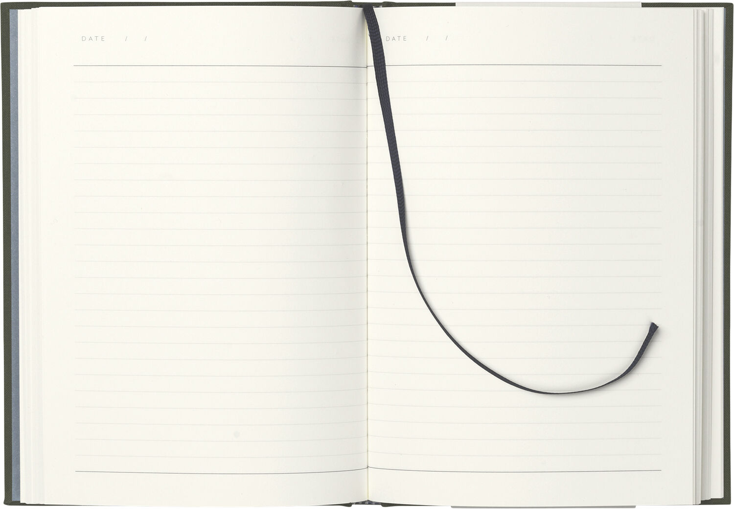 Hardcover notesbog, Medium, Gr&oslash;n