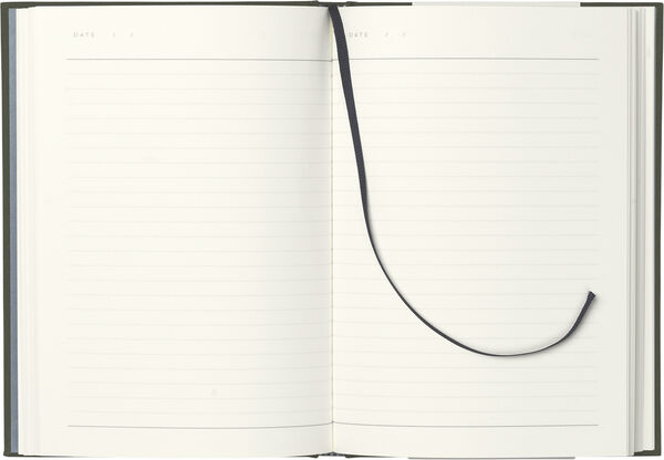 Hardcover notesbog, Medium, Grøn