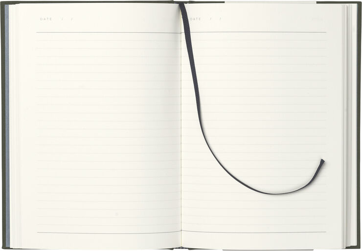 Hardcover notesbog, Medium, Grøn