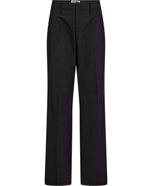 Aspect Trousers Black Wool-36