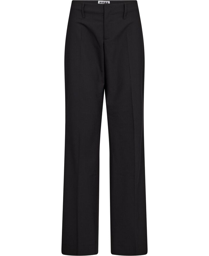 Aspect Trousers Black Wool-36