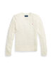 Cable-Knit Cotton Sweater Teens