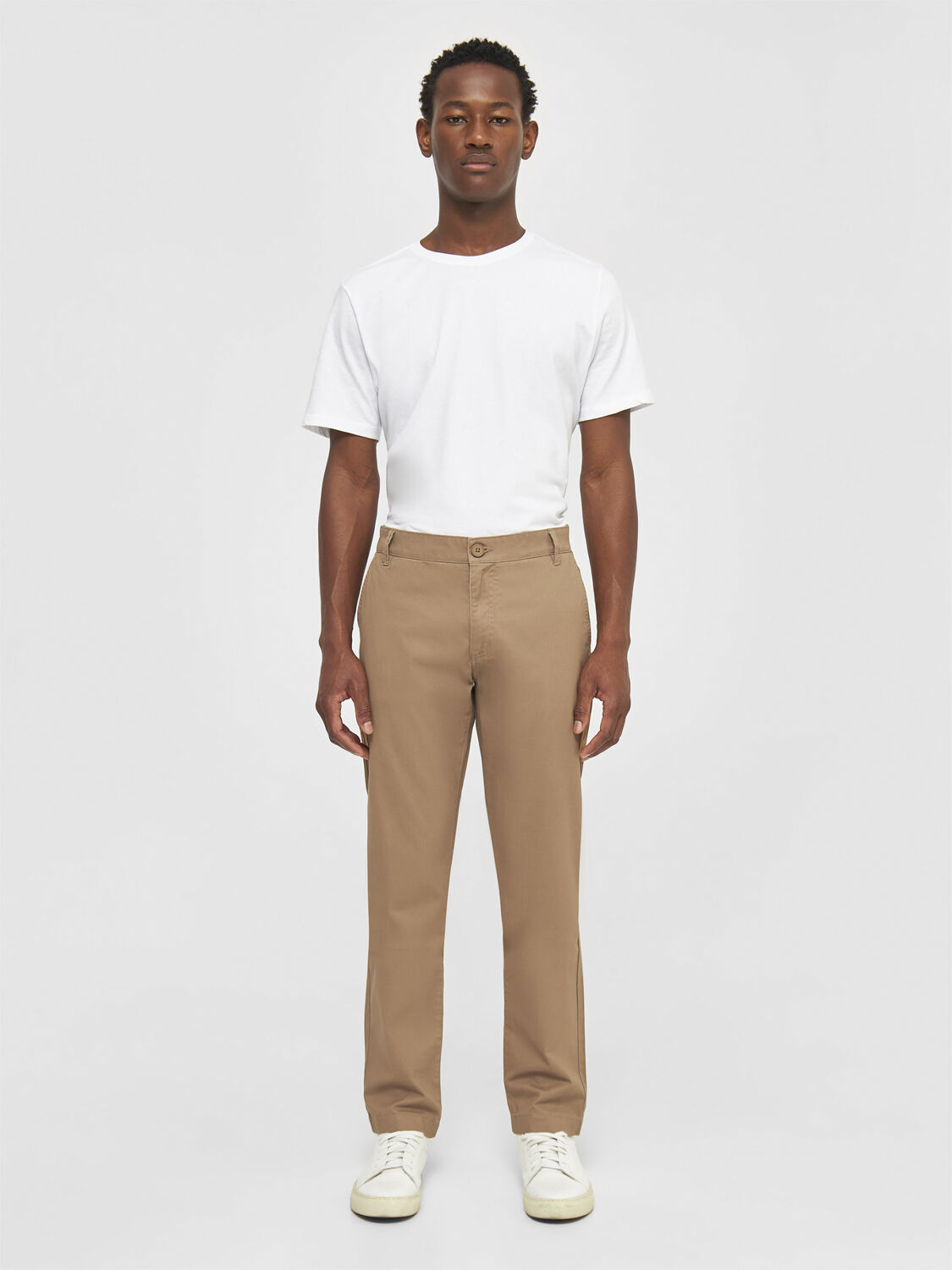 LUCA slim twill chino pants - GOTS/Vegan