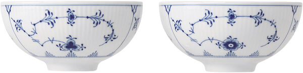 MUSSELMALET RIFLET SKÅL 2-PAK 30 CL