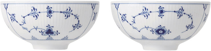 MUSSELMALET RIFLET SKÅL 2-PAK 30 CL