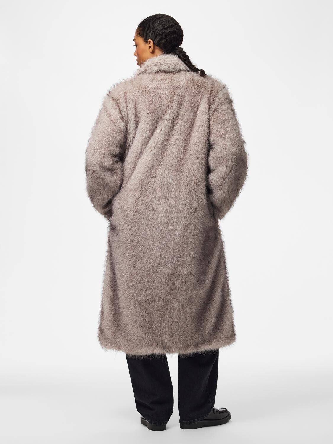Pcjilla Long Fluffy Jacket