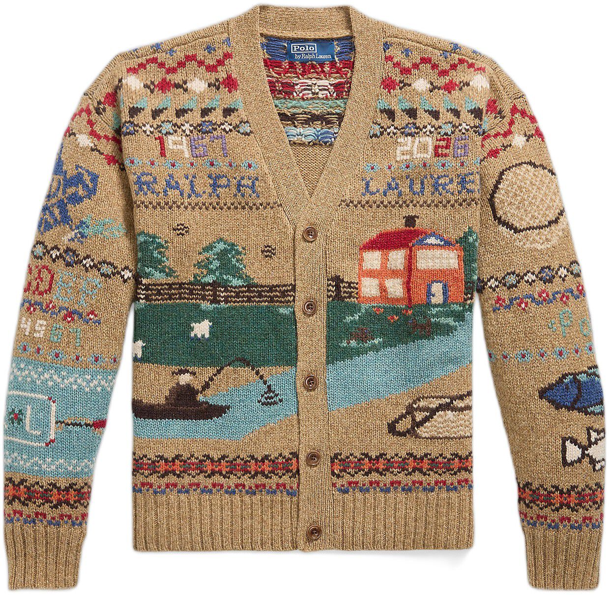 WOOL BLEND-SWEATER-CARDIGAN