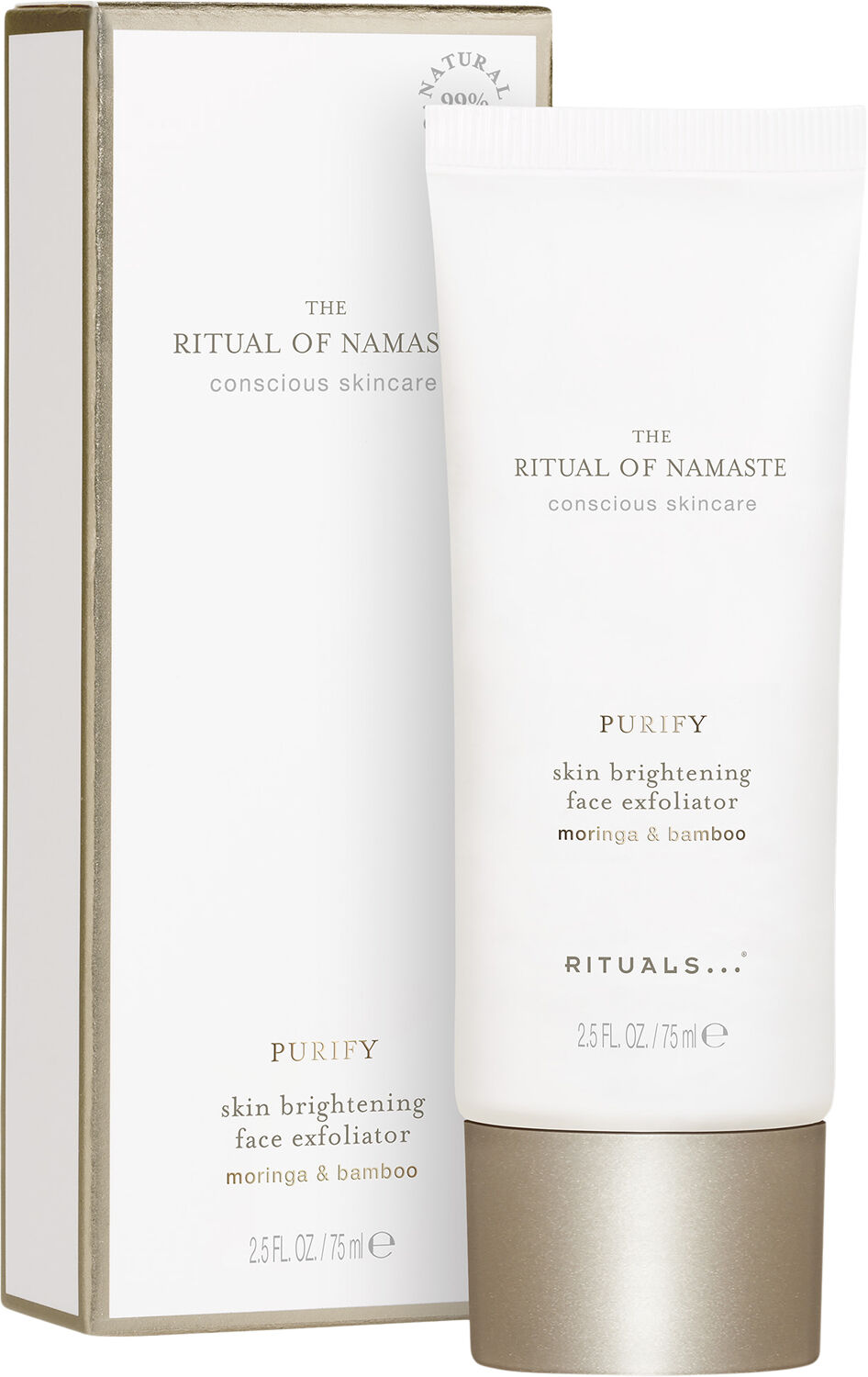 The Ritual of Namaste Skin Brightening Face Exfoliator