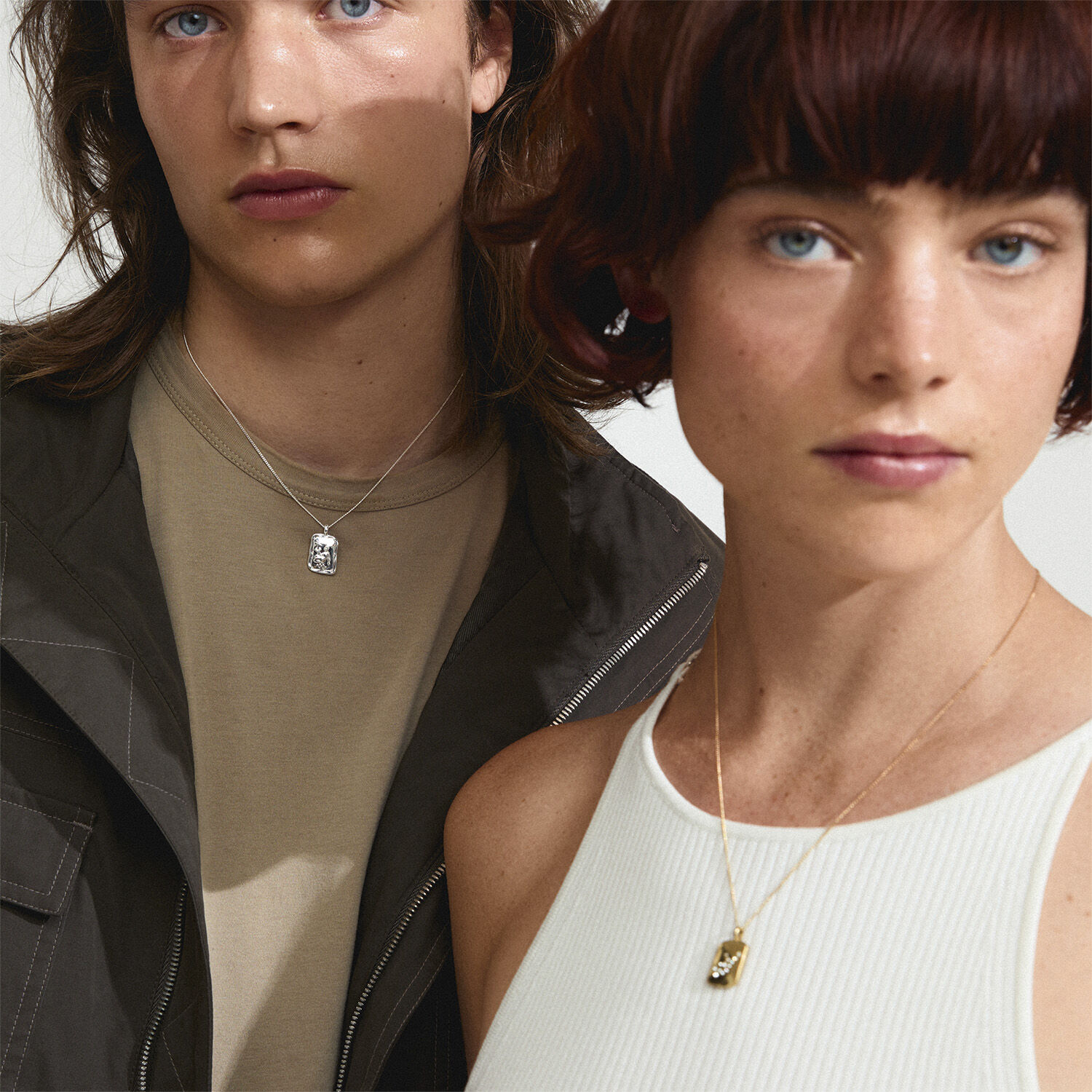 VIRGO recycled Zodiac Sign necklace, silver-plated