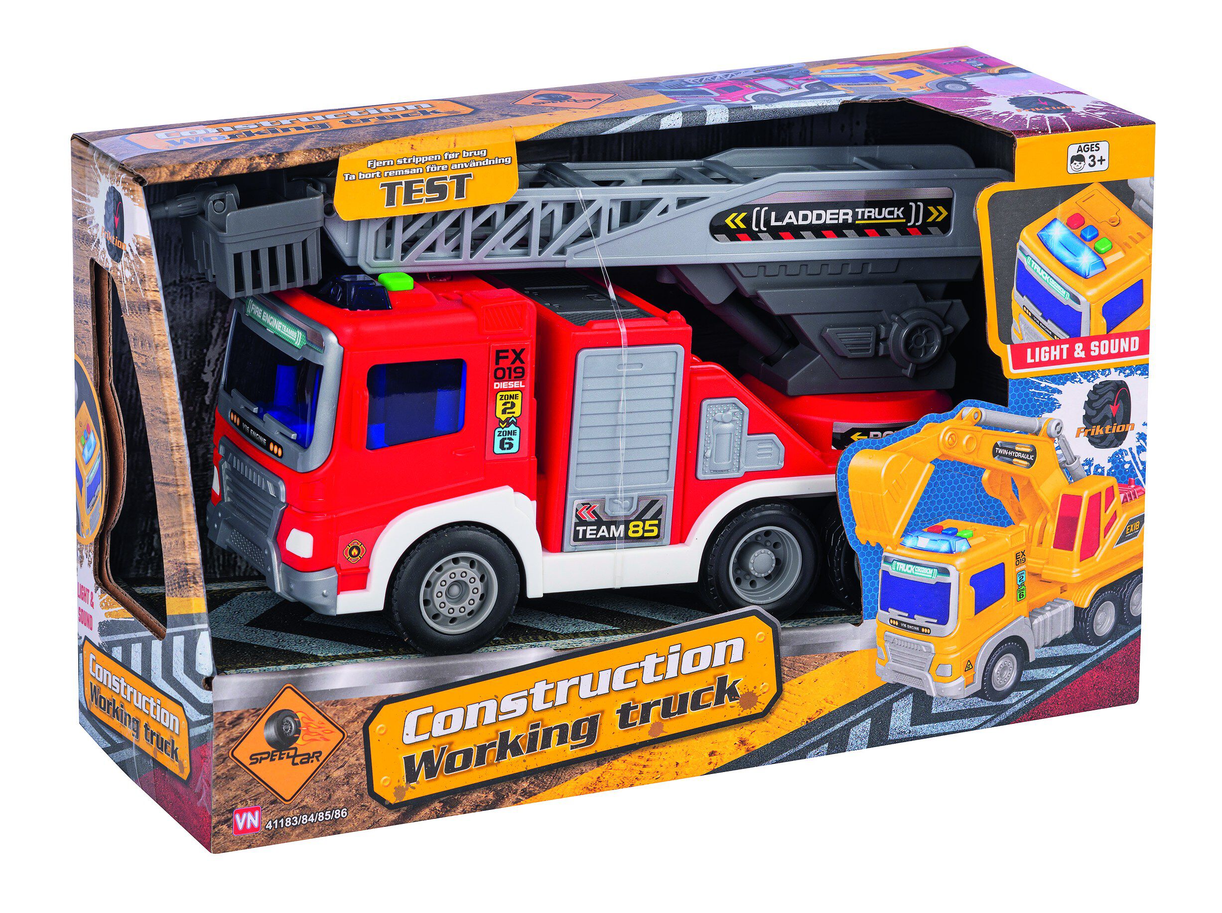 SPEED BRANDBIL LYS & LYD