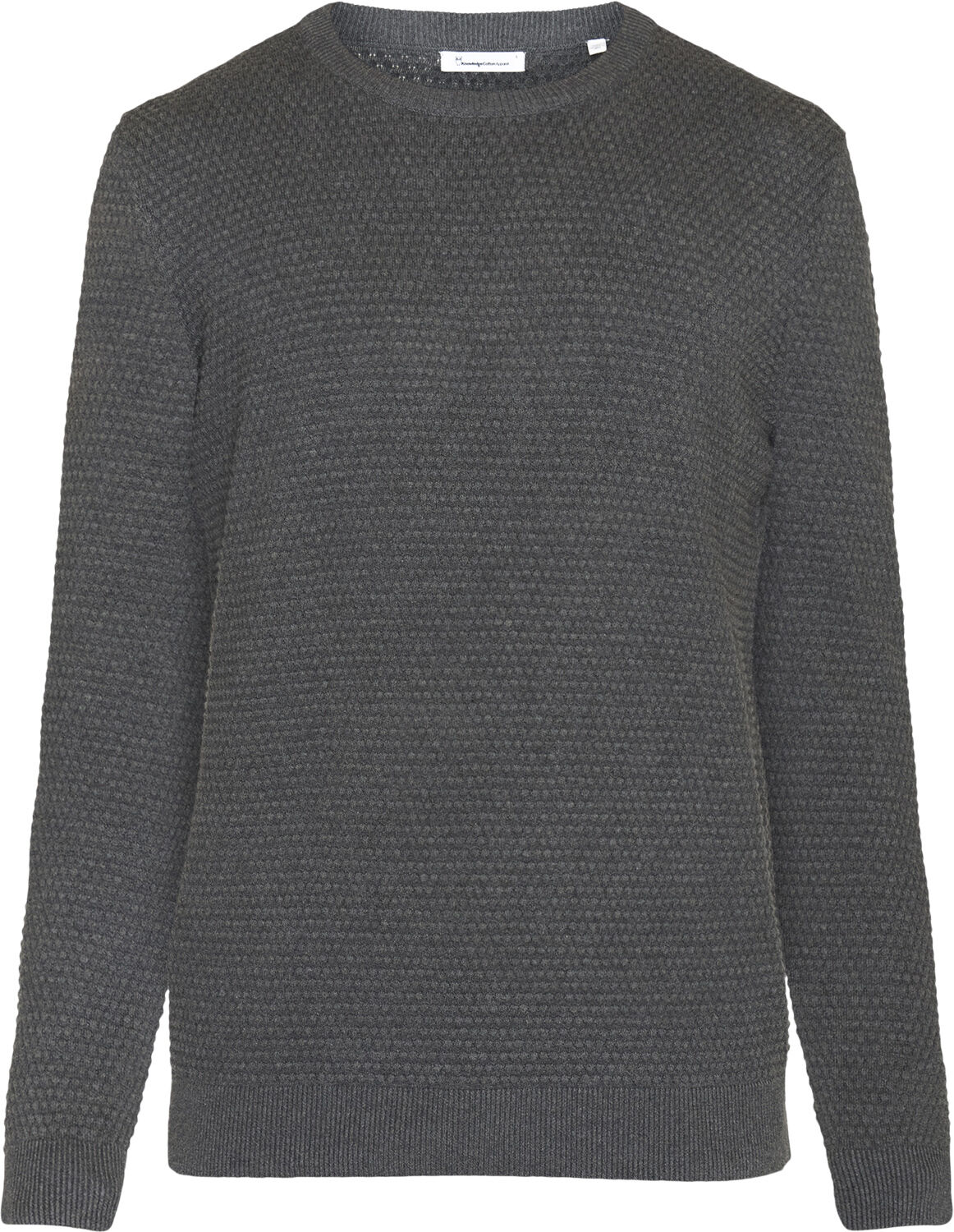 VAGN regular bubble knit crew neck - Regenerative Organic Certified -