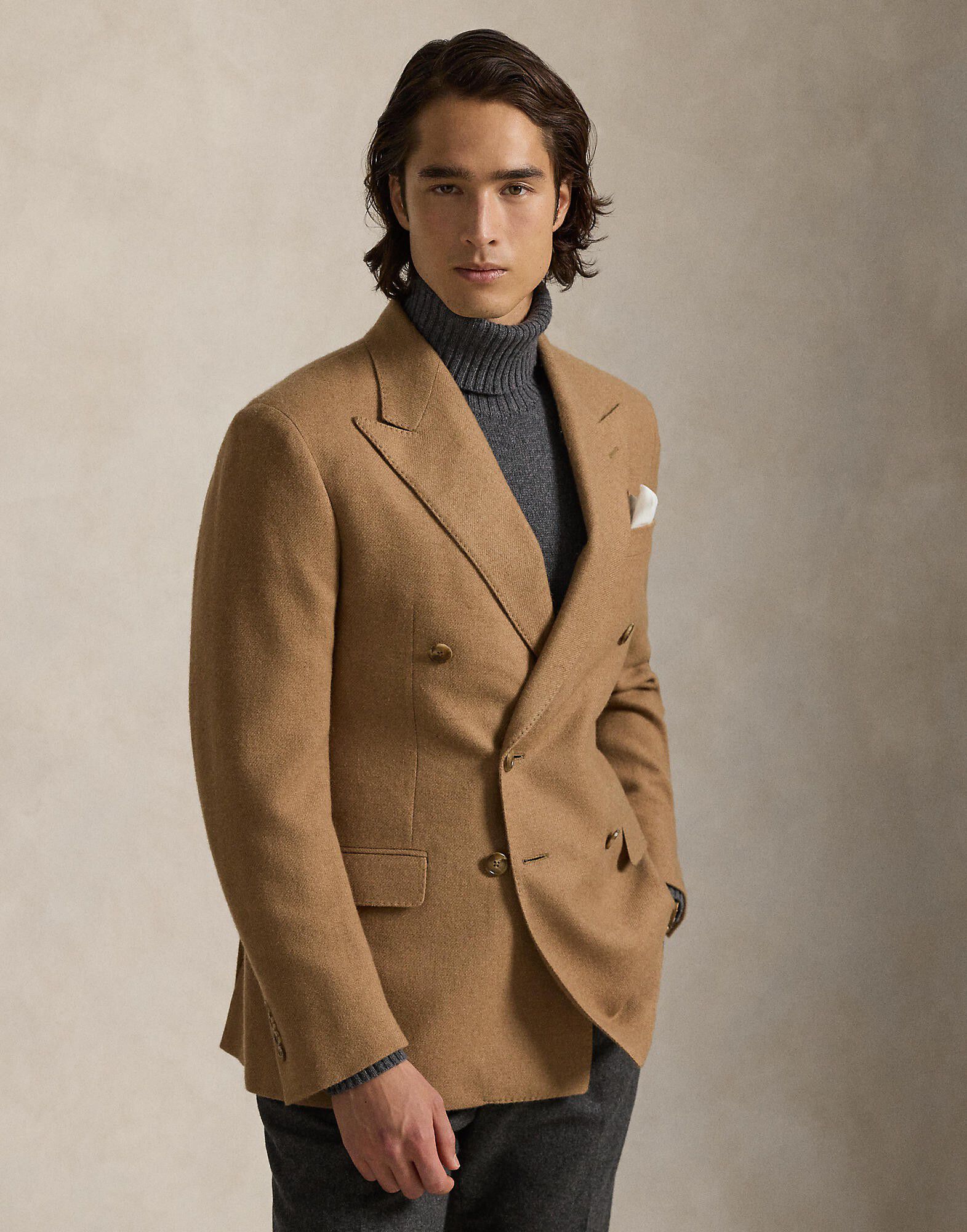 Polo Camel-Hair Sport Coat
