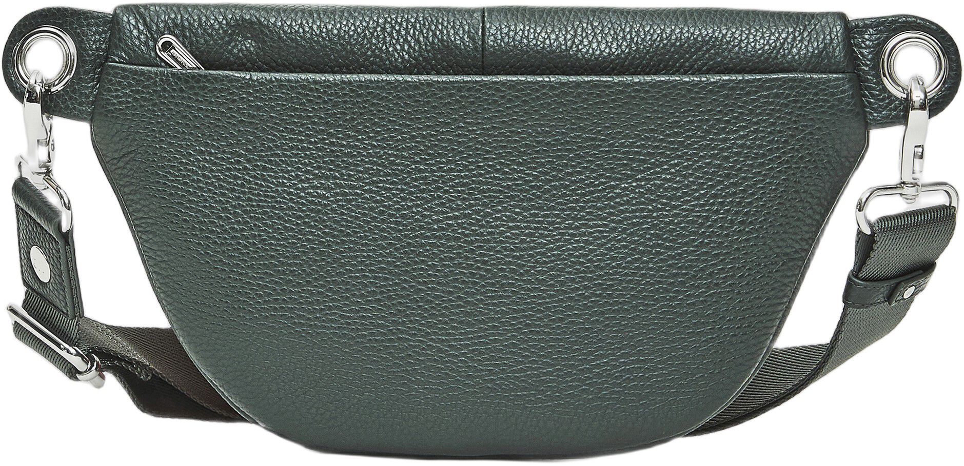 MELLOW LEATHER BUM BAG / PINE GREEN