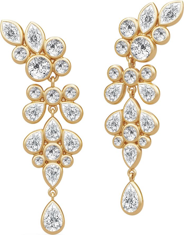 White Wisteria Chandelier