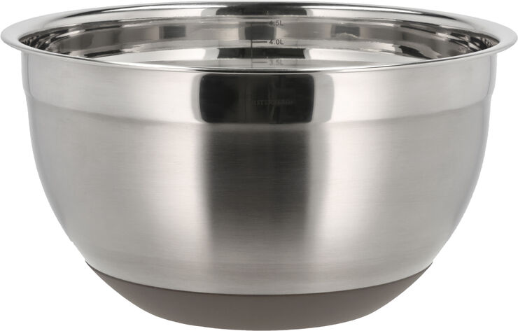 Miksebolle m. silikonbunn 5 liter Latte