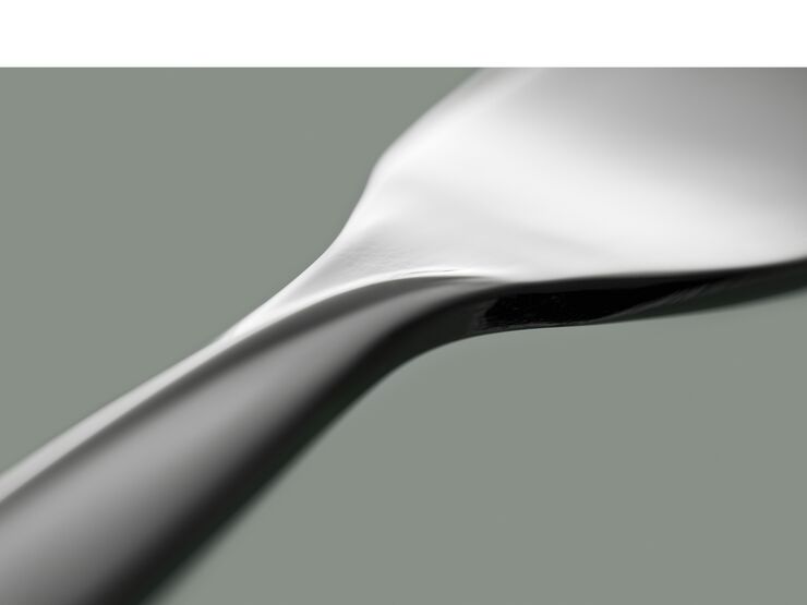 Bordgaffel Twist 19,4 cm Blankt stål