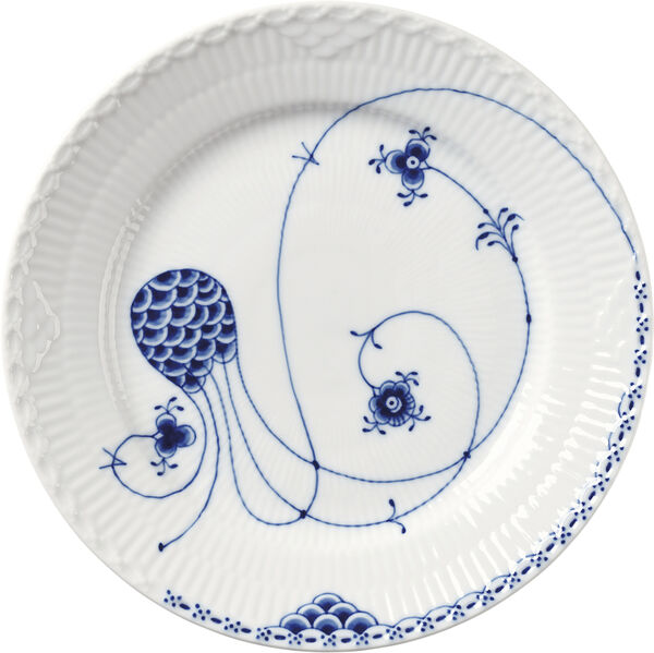 ROYAL CREATURES TALLERKEN 19 CM BLÆKSPRUTTE