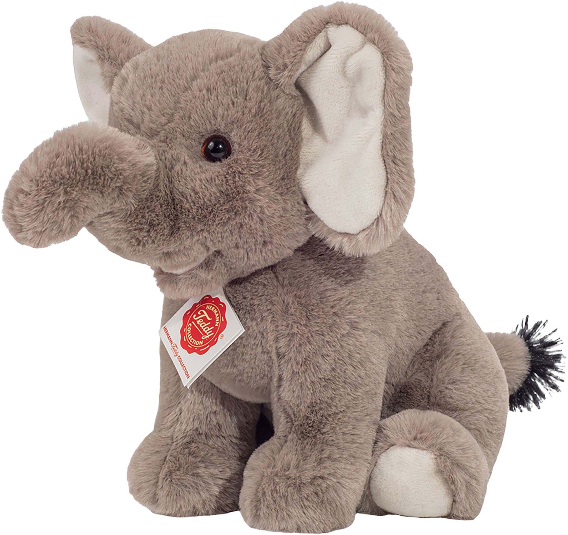 Teddy Hermann - Siddende elefant 25 cm
