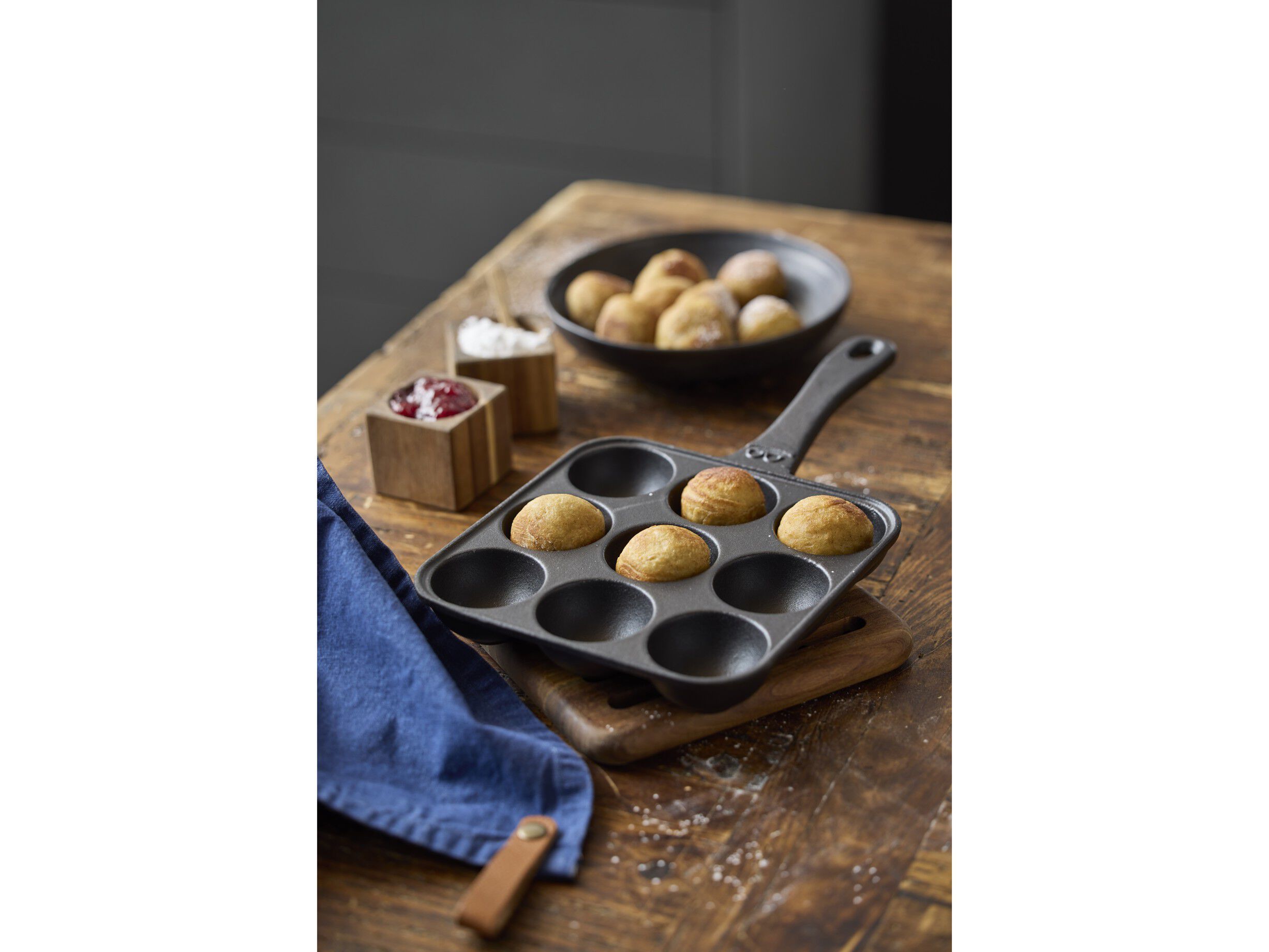 Munkepanne m/9 hull i st&oslash;pejer