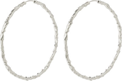 SUN recycled mega hoops silver-plated