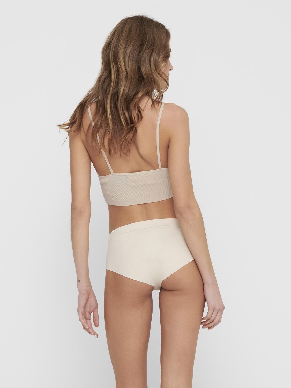 Onlvicky Rib Seamless Vneck Top Noos Acc