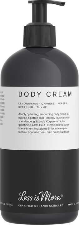 Organic Body Cream Lemongrass
