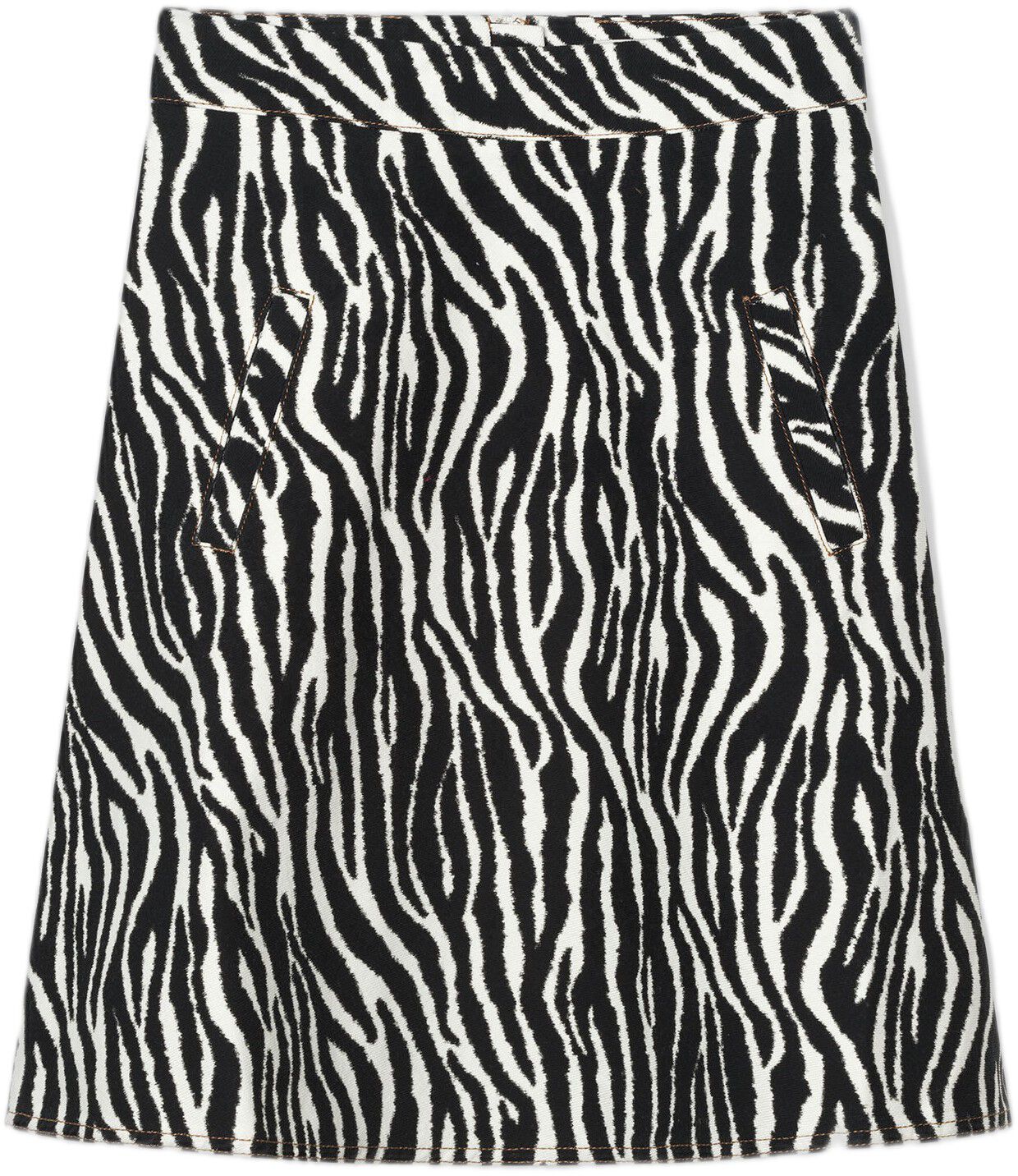 Mock Twill Stelly AOP Skirt