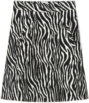Mock Twill Stelly AOP Skirt