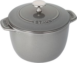 La Cocotte Ris Cocotte 16 cm / 1,75 l, Rund, Grafitgrå, Støb