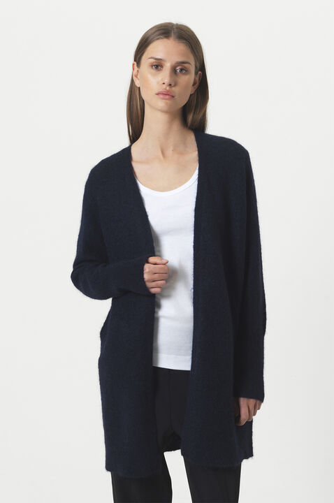 Brook Mohair Blend Knit New Pocket Cape