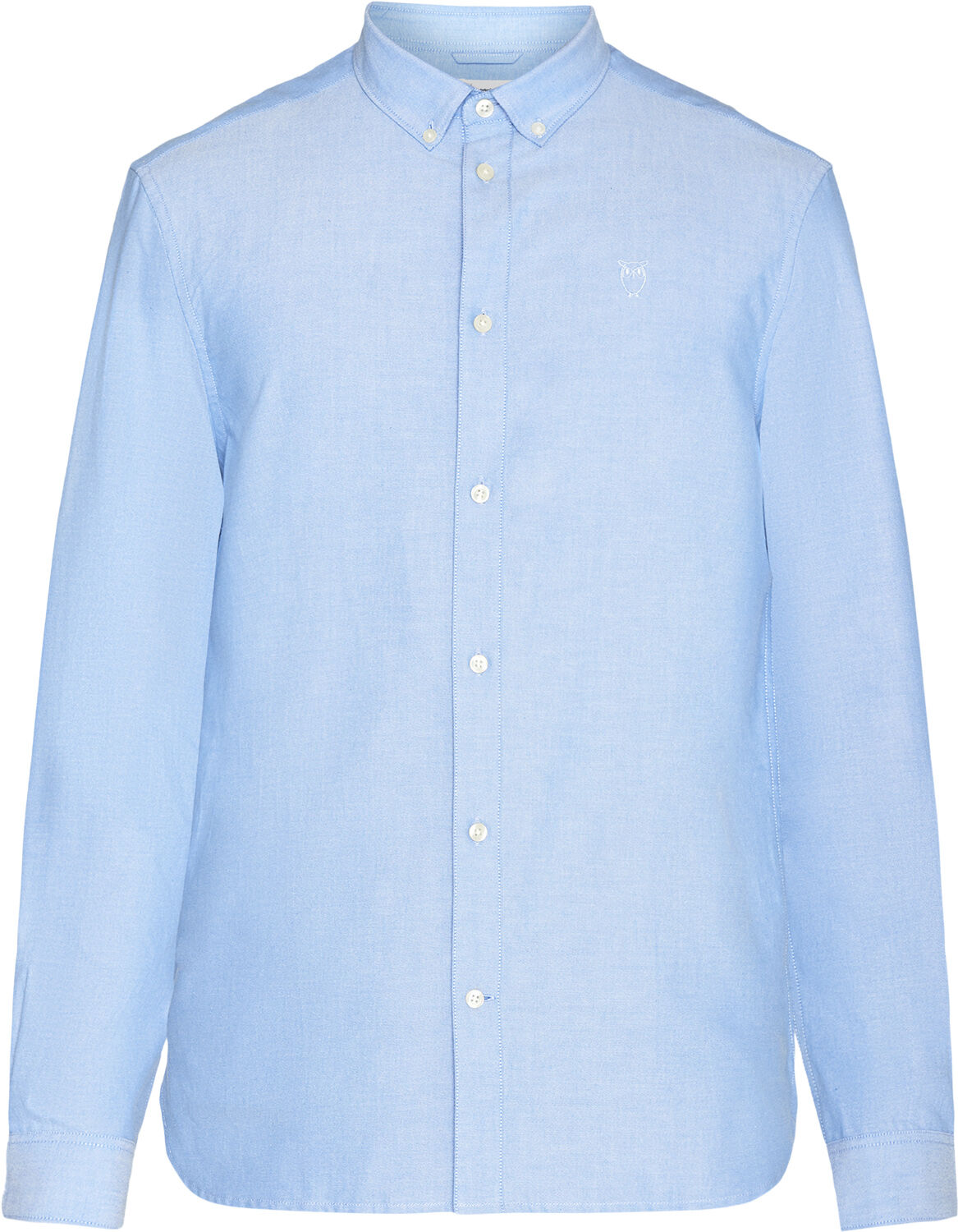 Harald Small owl oxford regular fit shirt - GOTS/Vegan