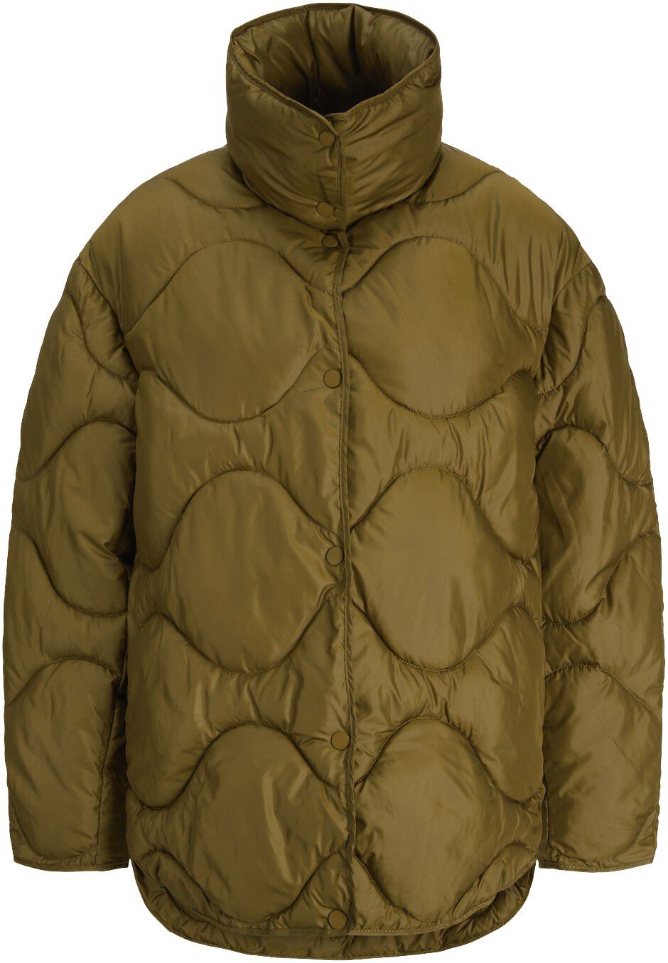 Jxstella Shiny Quilted Jacket Otw Sn