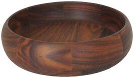 Bowl 25x6,5 cm Dark brown
