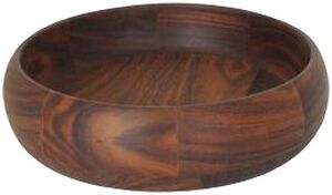 Bowl 25x6,5 cm Dark brown