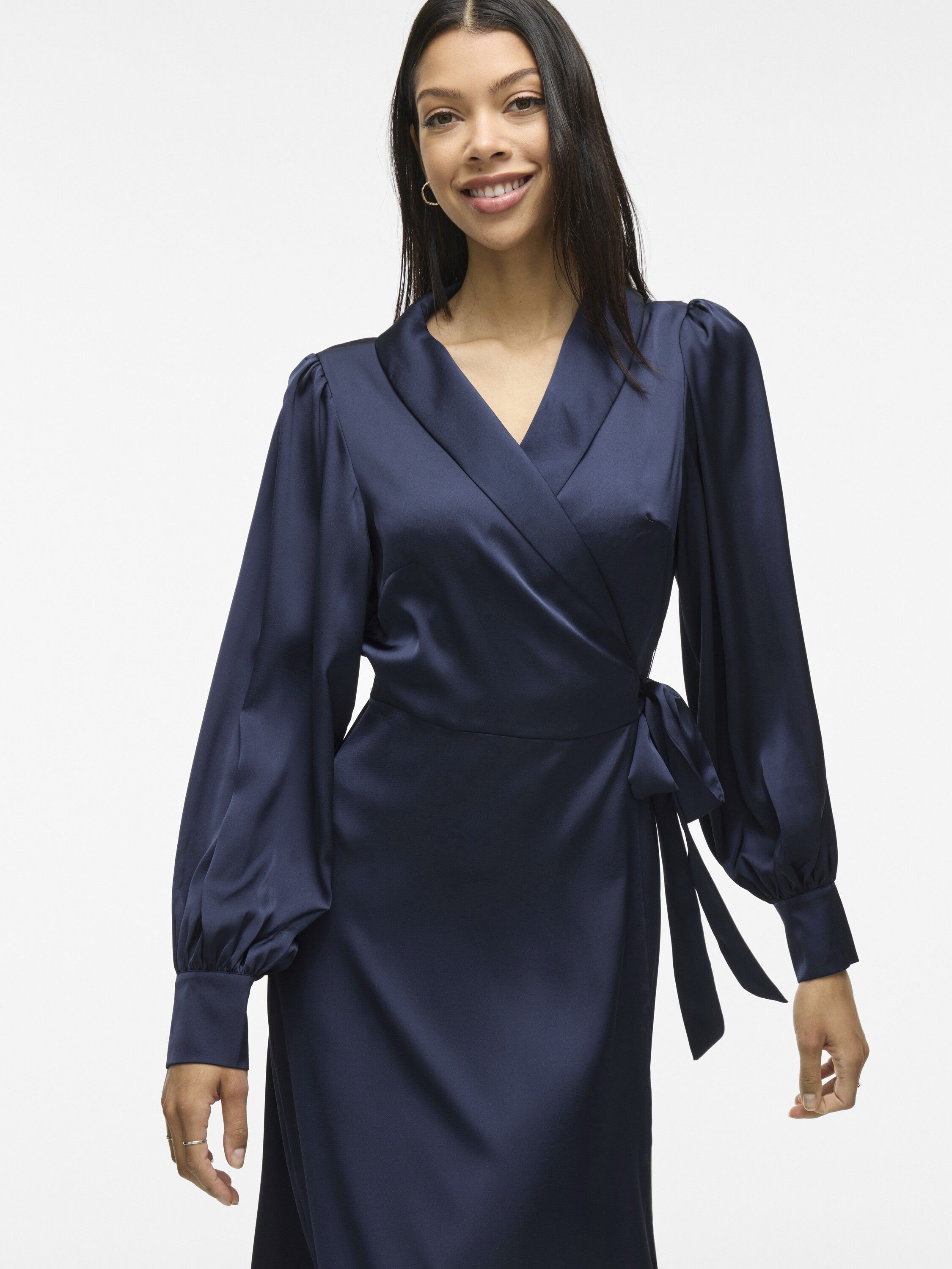 VIENNA RAVENNA ANKLE WRAP DRESS-NOO