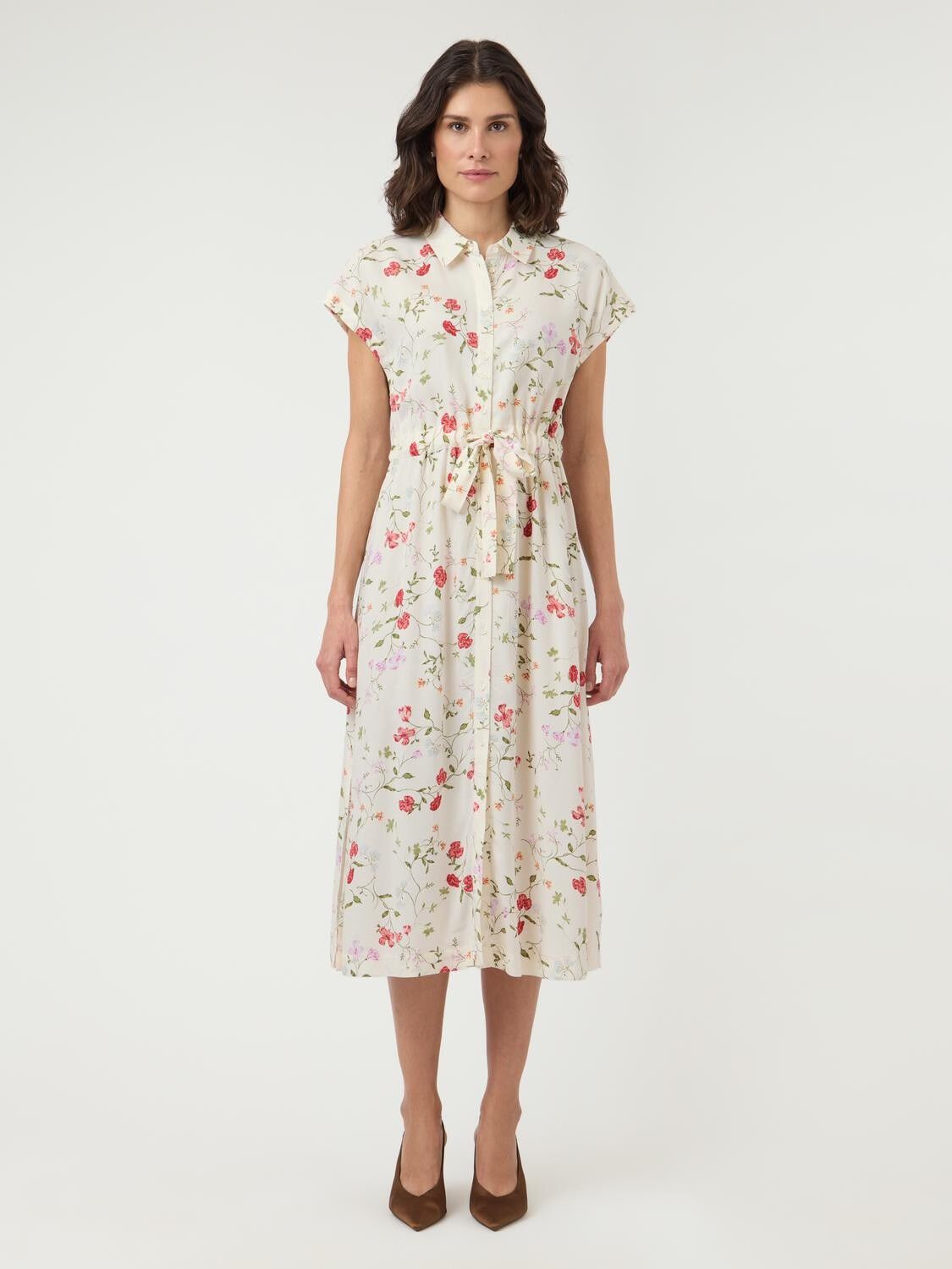 Yasasina Cs Midi Belt Dress S. Noos