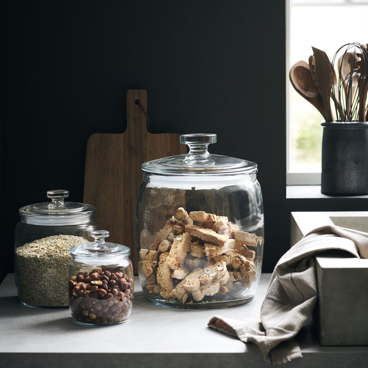 Oppbevaringsglass, Ville, Klar