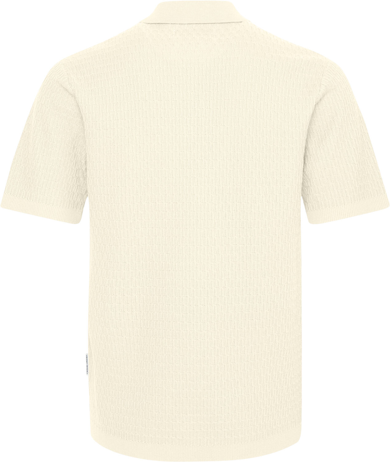 CFJOE SS structured polo knit