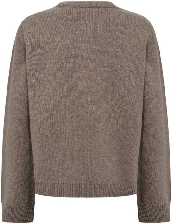 LR-PERLE 9 Cardigan Lys brun