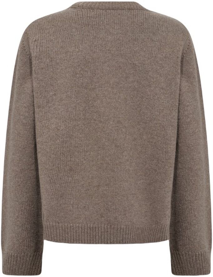 LR-PERLE 9 Cardigan Lys brun