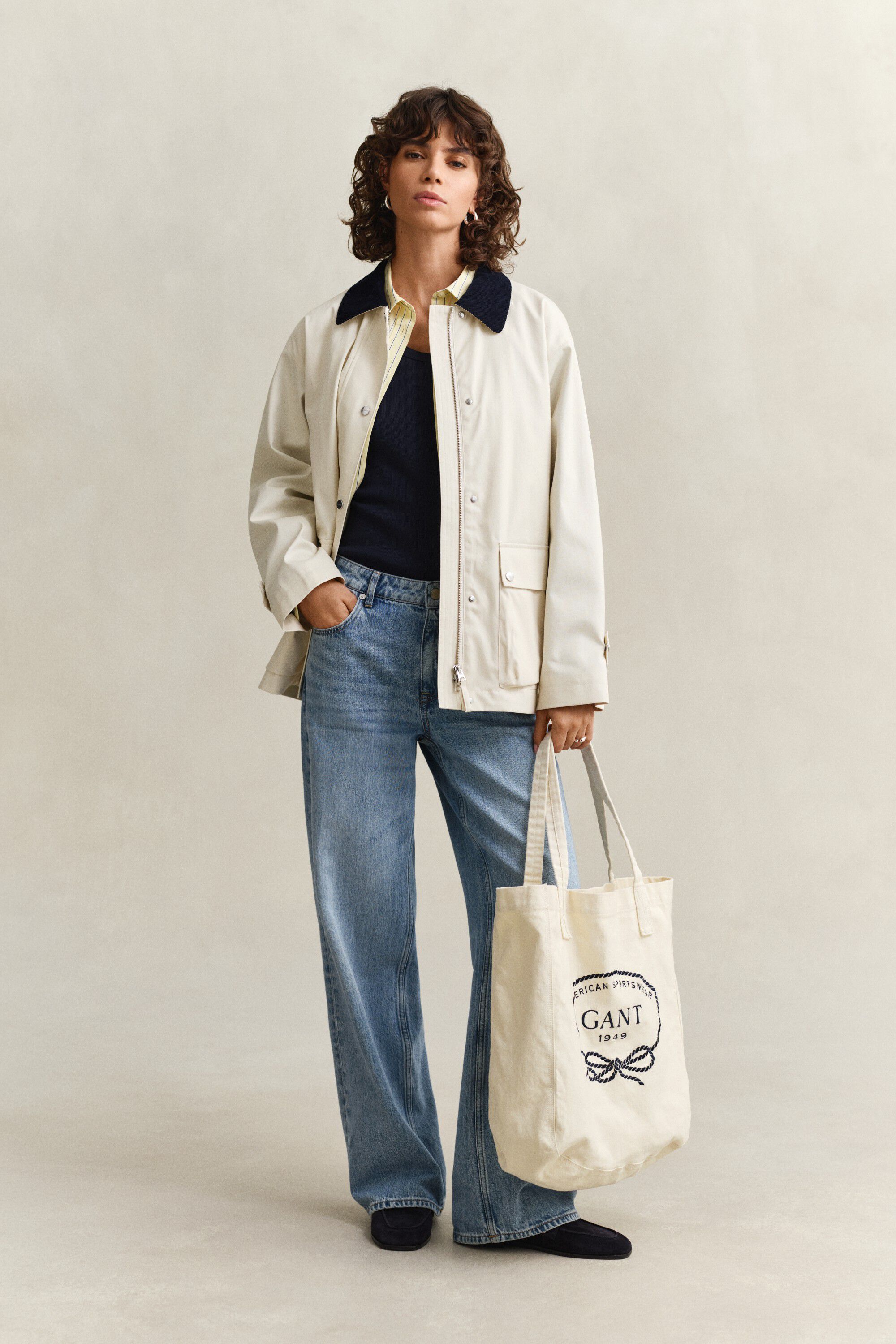 COTTON SPRING DECKER JACKET