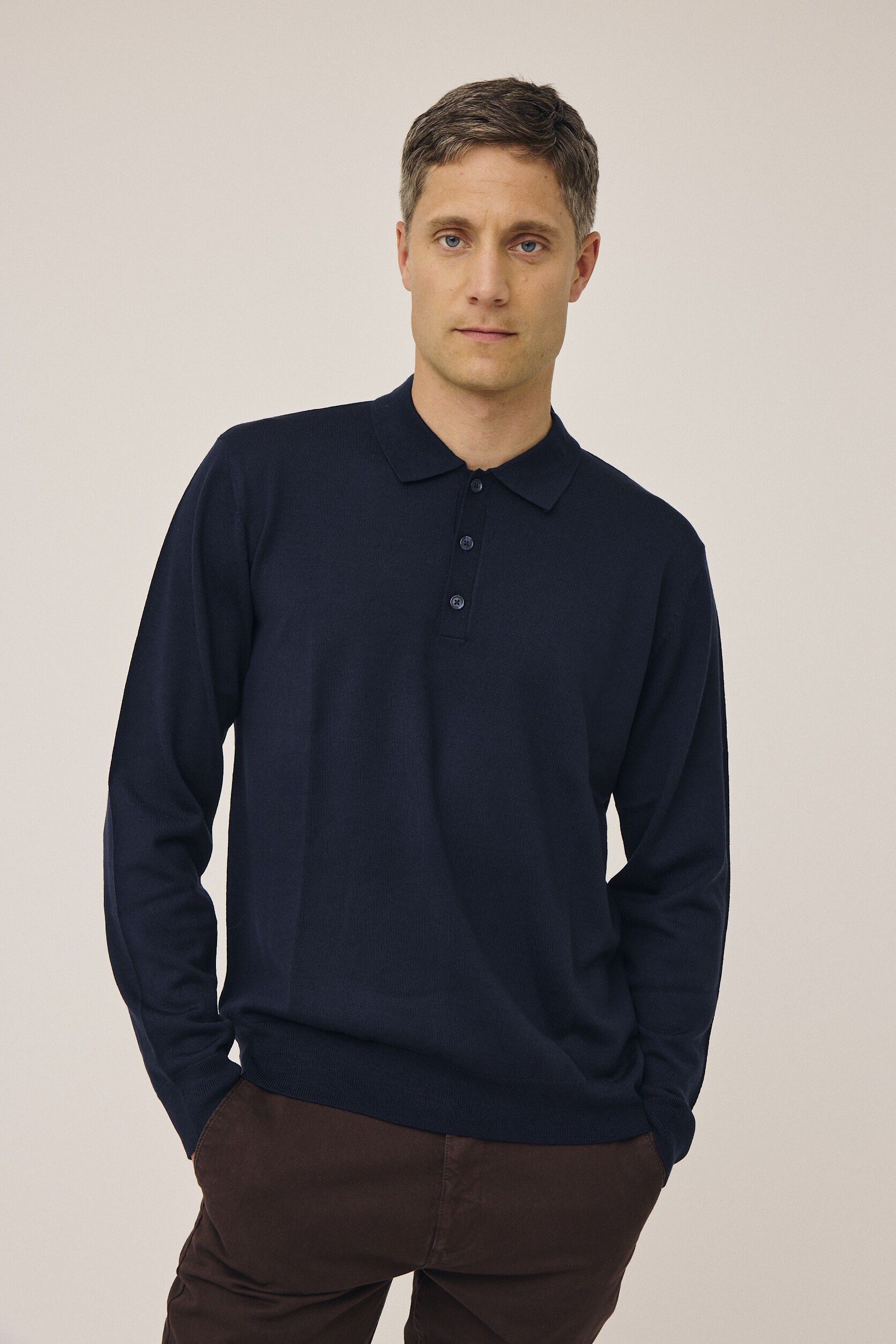 Morgan 6 Polo strik - 100% merinould RWS