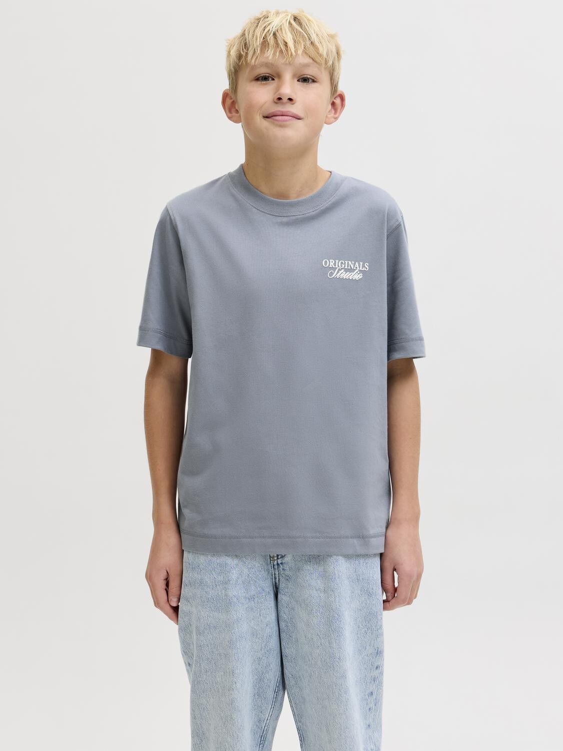Jornorrebro Typo Tee Ss Crew Neck Sn Jnr