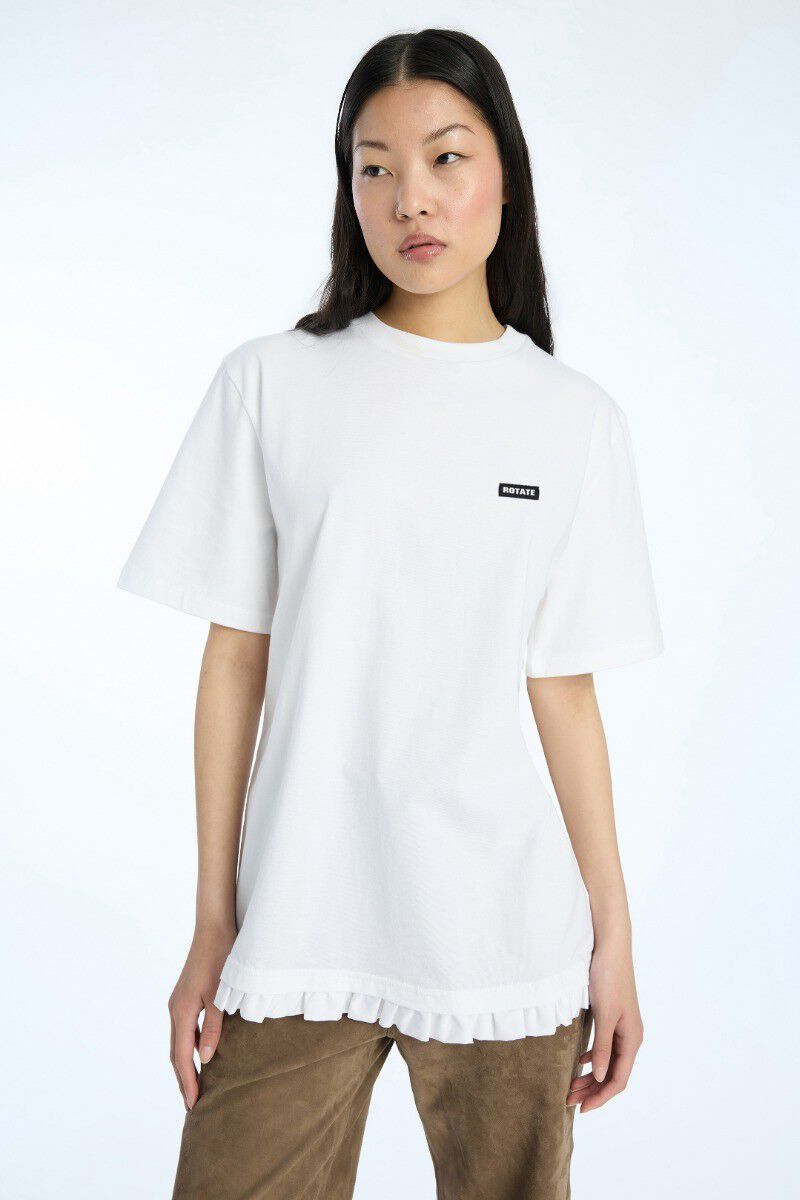 LARGE T-SHIRT W/ RUFFLE
