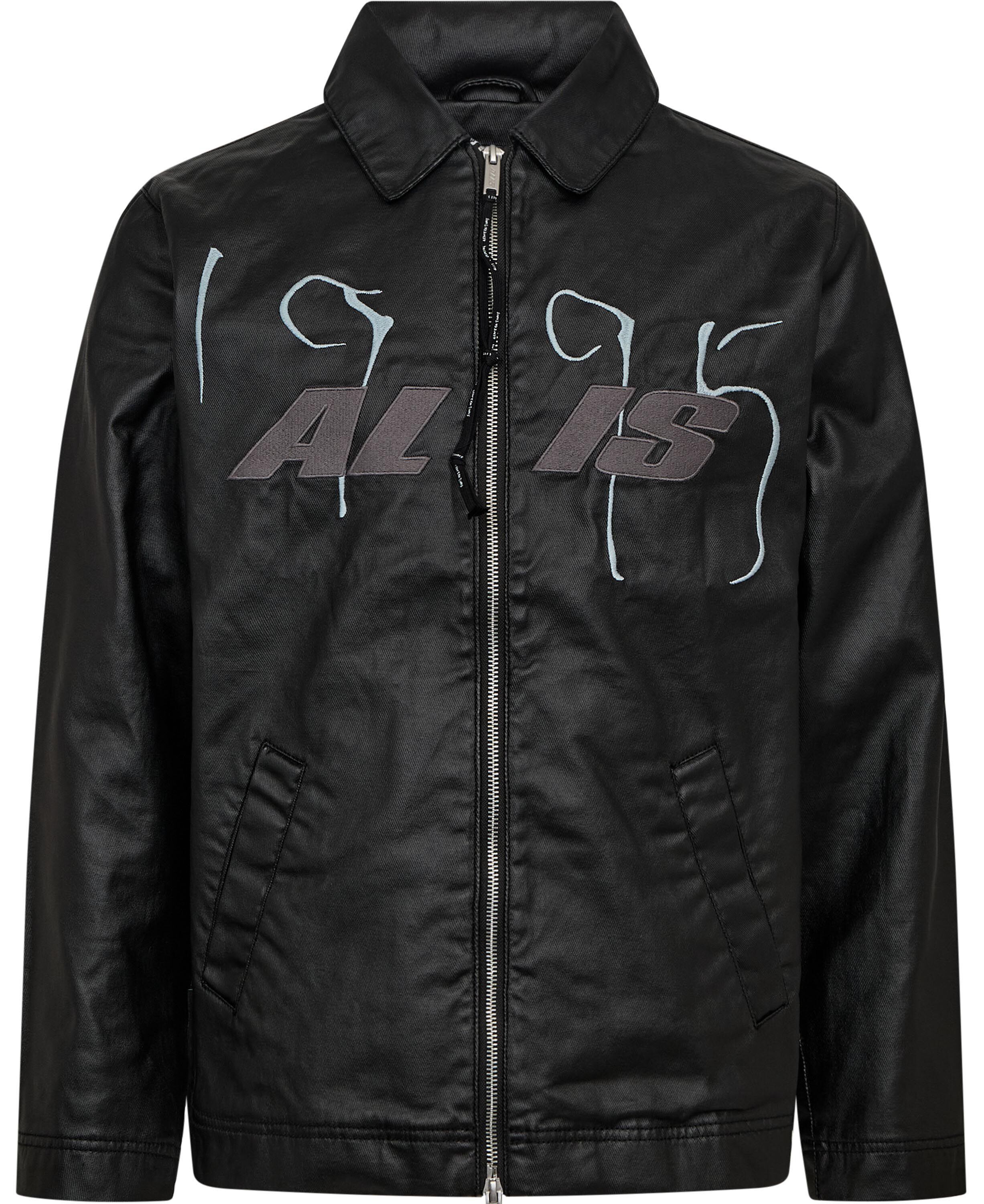 VIREN SHORT WORKER JACKET W/ CHEST EMBROIDERY